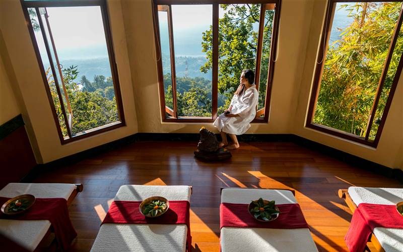 Wellness and Yoga Tour to Ananda in the Himalayas Near Rishikesh, India